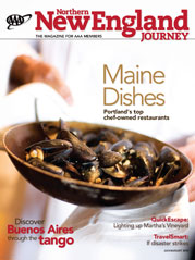 [Magazine cover showing bowl of mussels]